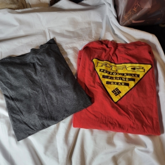 Two Columbia TShirts Mens Size Large - Picture 2 of 9